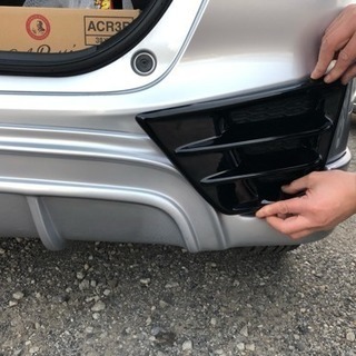 フィットバンパーリアダクトの画像