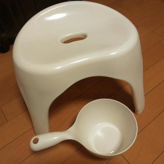 NITORIの湯桶とイス(バス用品、浴室)