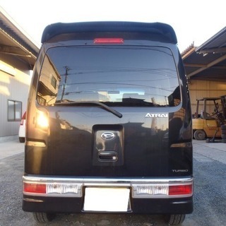 佐賀県みやき町　平成20年 アトレーワゴン カスタムターボRS 9万8千キロ　ブラックマイカメタリックの画像