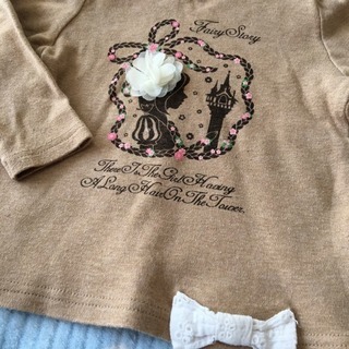 2枚セット‼️H&M♥️アナ雪 ロンT 90㎝の画像
