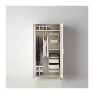 【早い者勝ち！】IKEAワードローブ【収納】の画像
