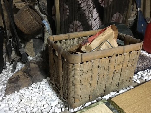 カゴ  骨董 アンティーク