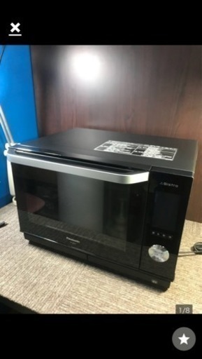 2018年製 Panasonic スチームオーブンレンジ NE-JBS654-K