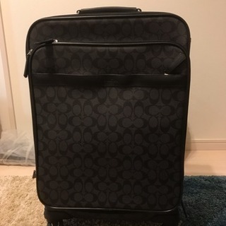 coach コーチ キャリーケース トラベルの画像
