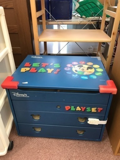ディズニーワールドEnglishの収納BOX