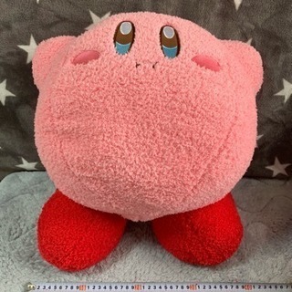 プライズ品タグ付き💕星のカービィBIGぬいぐるみ！の画像