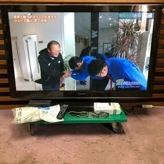???パナソニック、54インチ プラズマテレビ、3Dテレビ、55型2011年式