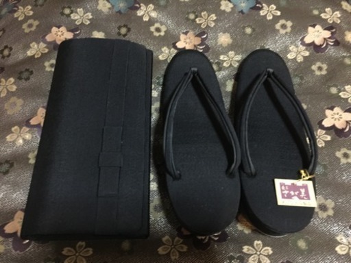 新品☆喪服和装 お草履とバック セット