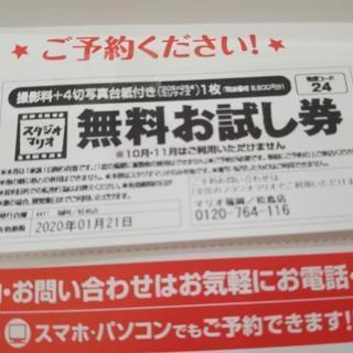 スタジオマリオ  お試し券