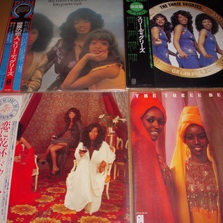レコード　LP　ダイアナ・ロス　シュープリームス　スリー・ディグリーズの画像
