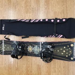 furpure enjoy ment + K2 ビンディング + ソフトソウルケース付き　142cm