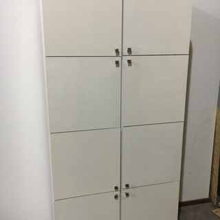 ☆白家具 靴箱 収納棚☆