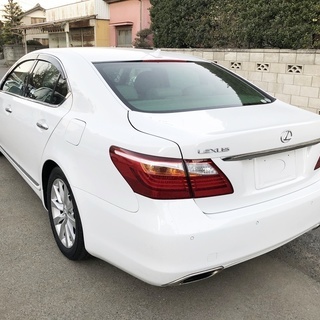 レクサス　LS　460　VerC Ipkg　中期型　予備検査済！！　Fロアアーム左右新品交換済！！　サンルーフ・本革・地デジ・レーダークルーズの画像