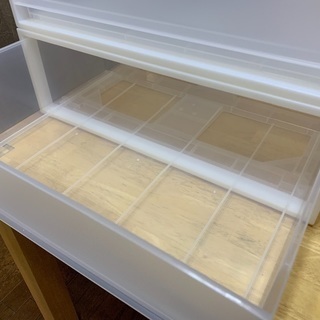 【無印良品】衣装ケース 2個の画像