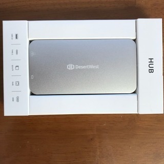 1台で9役！ 新品＊未使用 USB C ハブの画像