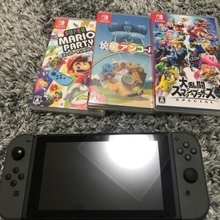 任天堂スイッチ ソフトセット保証付き箱付き