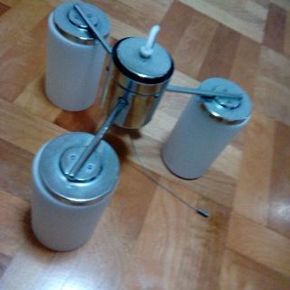 傘硝子３灯ペンダントライト