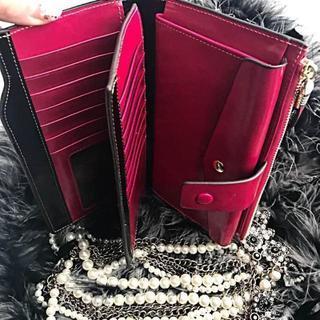 【新品】おしゃれなレディース長財布 ウォレット 本革 収納抜群！の画像