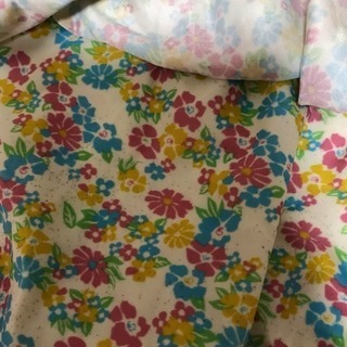 値下げ ワンピース 水着 女の子 花柄 130の画像