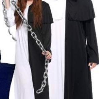 ハロウィンペア死神コスプレ