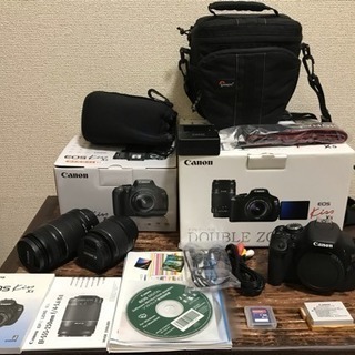 【取引中】Canon EOS kissX5 ダブルズームキット［中古］