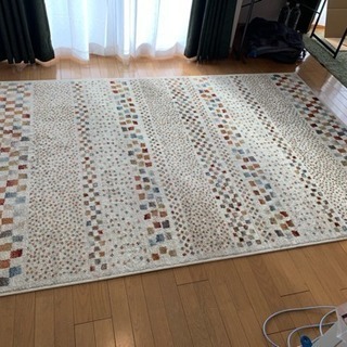 ラグマット 使用感少 235cm×160cm 約2.4帖