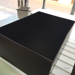 【訳あり】【長期展示在庫品】【ブリキの箱(フタ付き】