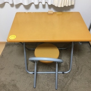簡易机 椅子セット