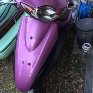 配送 AF56ディオ 絶好調 マフラーに穴がありうるさいです