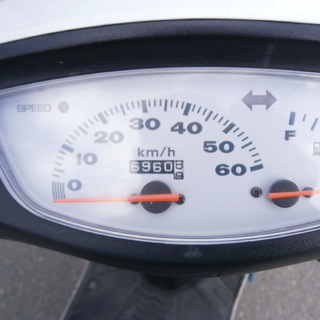 ☆中古バイク ホンダDio ホワイト ２サイクル☆の画像