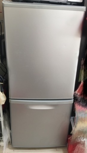 パナソニック 冷蔵庫 138L シルバー NR-B144W