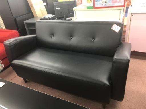 ☆オシャレな黒のソファ