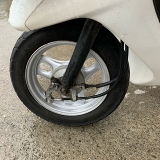 ☆中古バイク ホンダDio ホワイト ２サイクル☆の画像