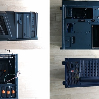キレイです！！ミドルタワー型ATXケース電源450W＋DVDドラ...