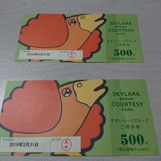 すかいらーくグループご優待券