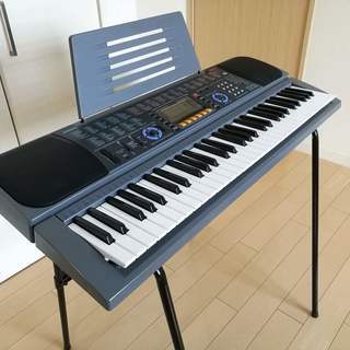 カシオ　CASIO　キーボード　CTK-601　スタンド/ケース付き