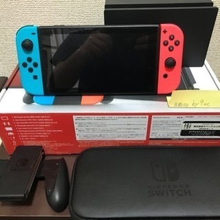 ニンテンドースイッチ本体［中古］+本体ケース