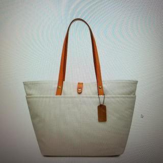 新品未使用　帆布&本革バッグ