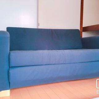 ２人がけ用ソファベッドの画像