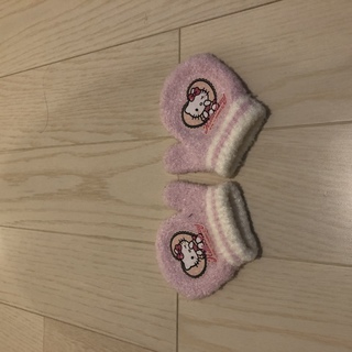 手袋 ニット素材 キティ