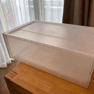 【無印良品】衣装ケースx3個の画像