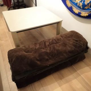 【名古屋市内受渡】中古こたつテーブル 毛布付き