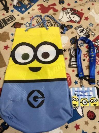 ミニオンパスケース\u0026ミニオン縦型ドラムバッグ