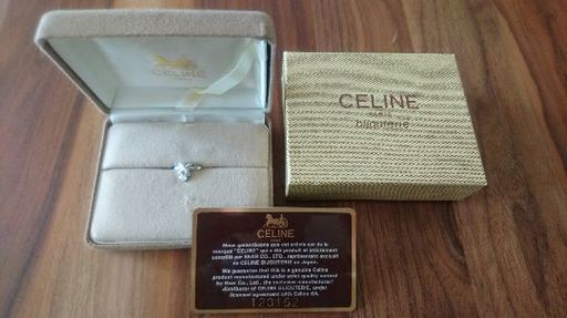CELINE セリーヌ プラチナリング