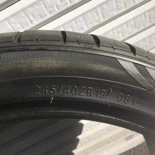 245-40-19 KUMHO ECSTA LE Sport 1217製 1本の画像