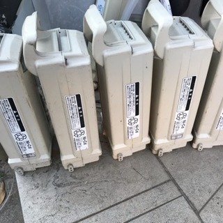 ブリジストン-ヤマハの電動自転車バッテリーNi-Cd 5個セット