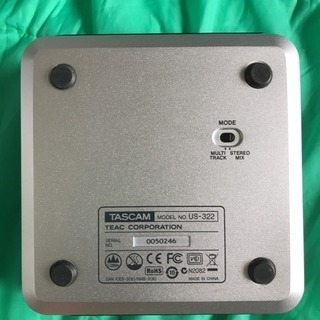 【終了】tascam us-322 ＋ マイクセットの画像