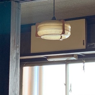 古民家の電気の傘 あげますの画像