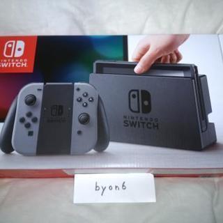 新品未使用 Nintendo Switch 本体 グレー 保障証明書付