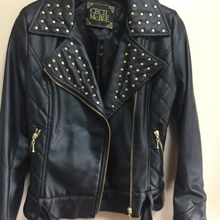 CECIL McBEE 合皮ジャケット